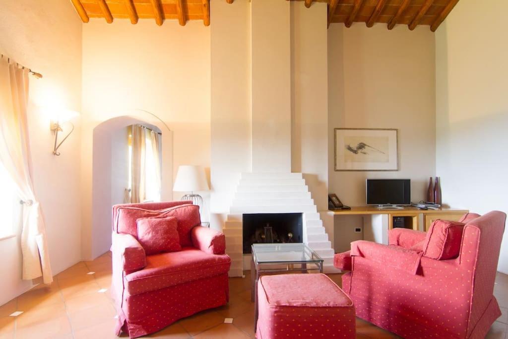 Villa Alla Trappola San Clemente in Valle Eksteriør bilde