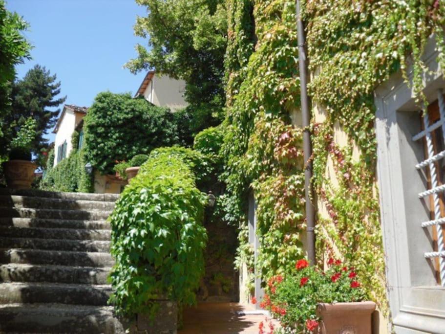 Villa Alla Trappola San Clemente in Valle Eksteriør bilde